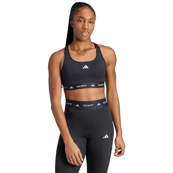 adidas TechFit Medium Support Sport-bh - Afbeelding 1