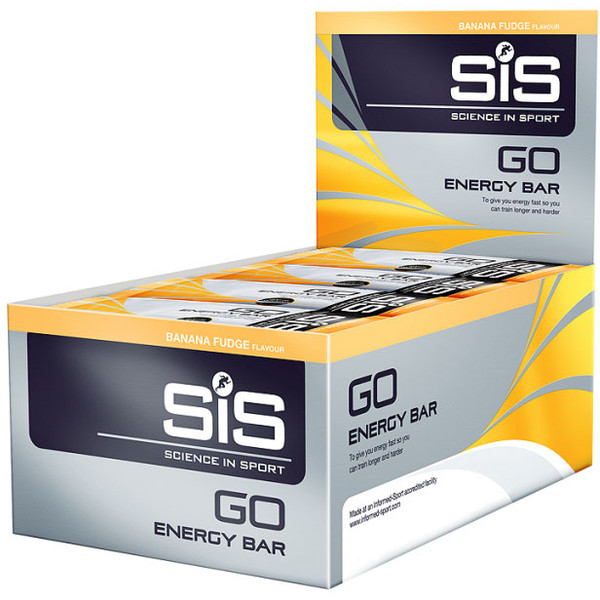 SiS Go Energie Reep Banaan Fudge 40g - Afbeelding 1